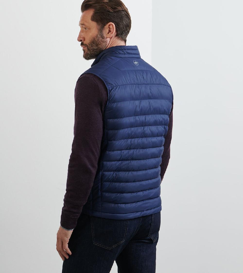 Peter Millar Apex Quilted Vest Navy