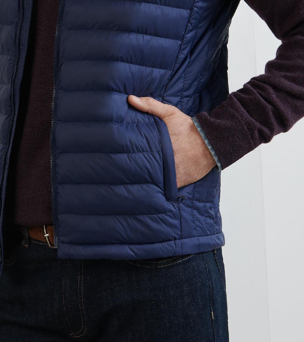 Peter Millar Apex Quilted Vest Navy
