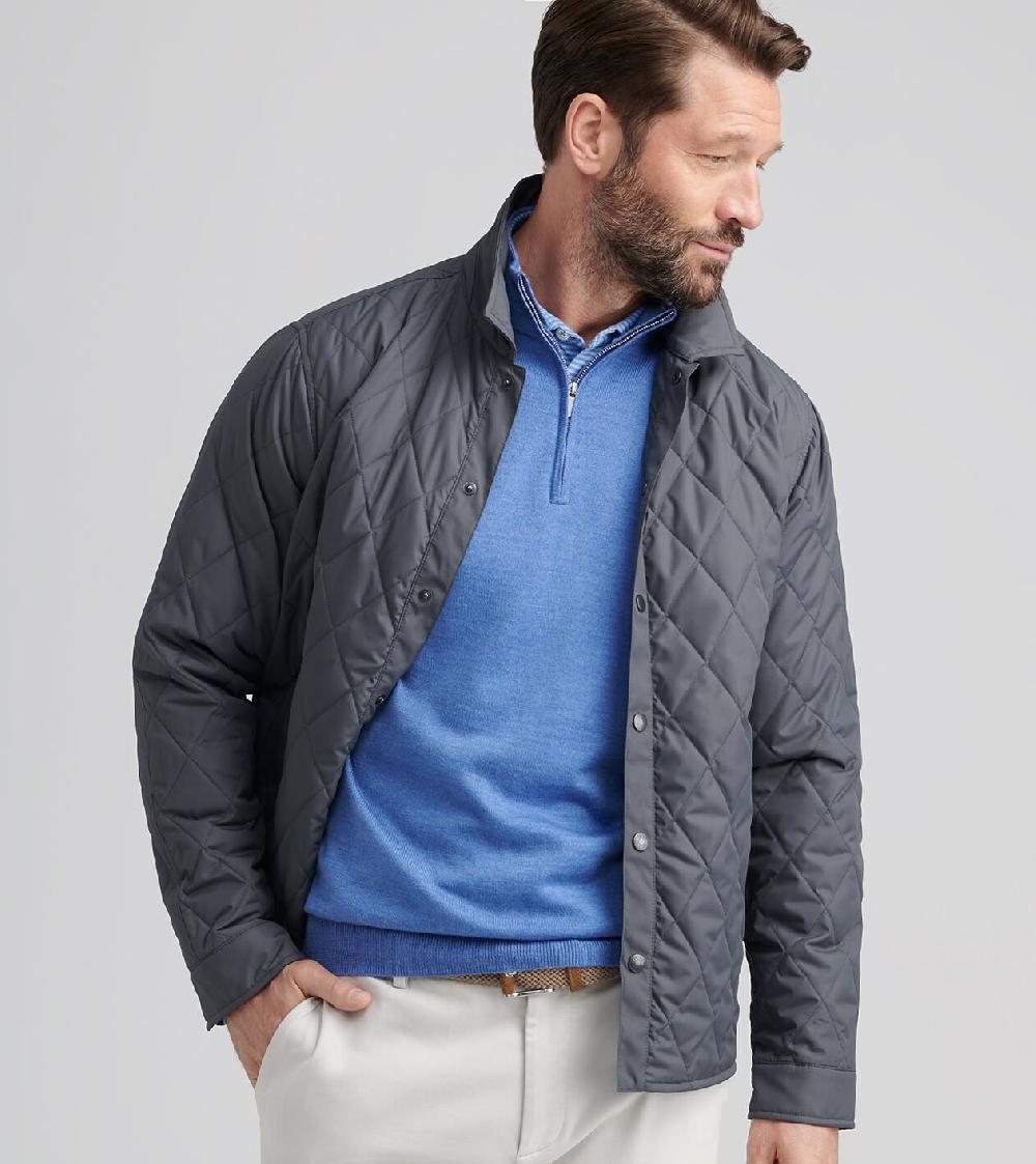 Peter Millar Brighton Shirt Jacket Iron