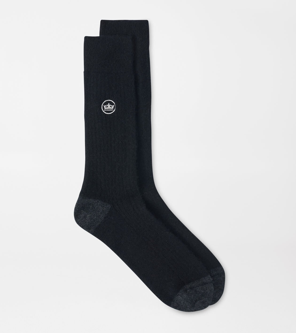 peter millar Cashmere Crew Sock Black