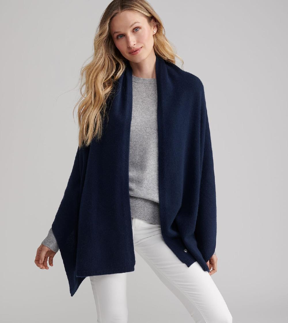 Peter Millar Cashmere Wrap Navy