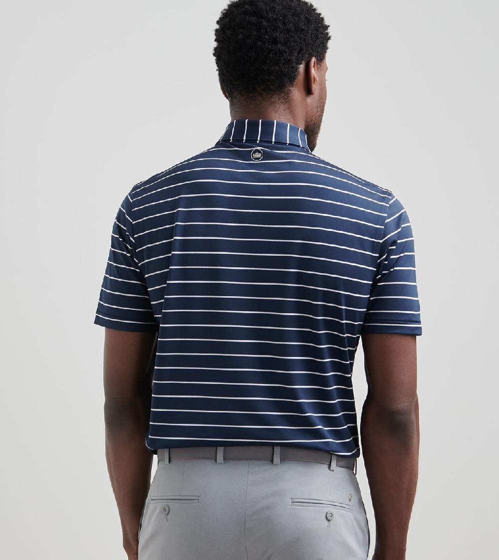 Peter Millar Coda Performance Mesh Polo Navy