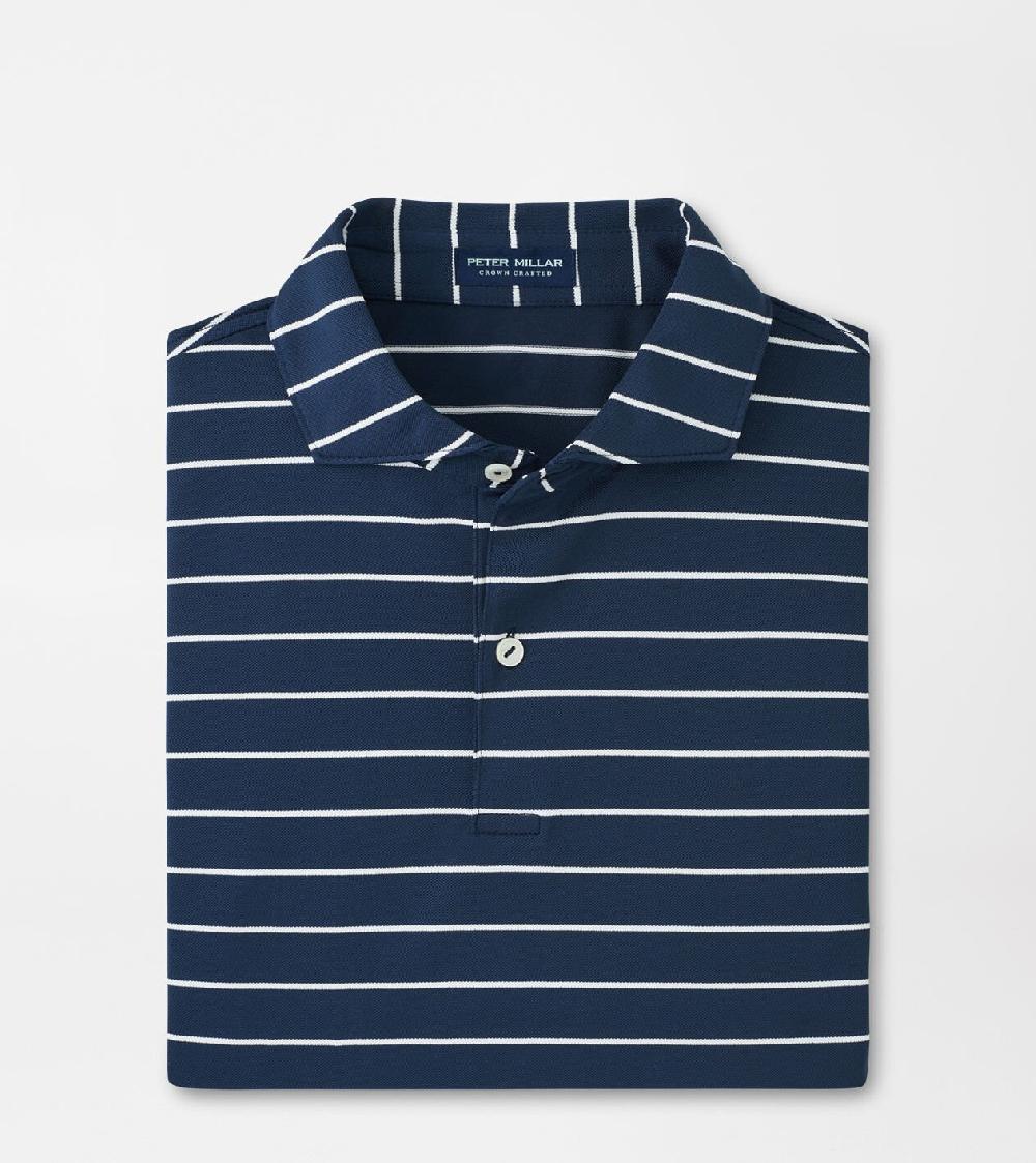 peter millar Coda Performance Mesh Polo Navy