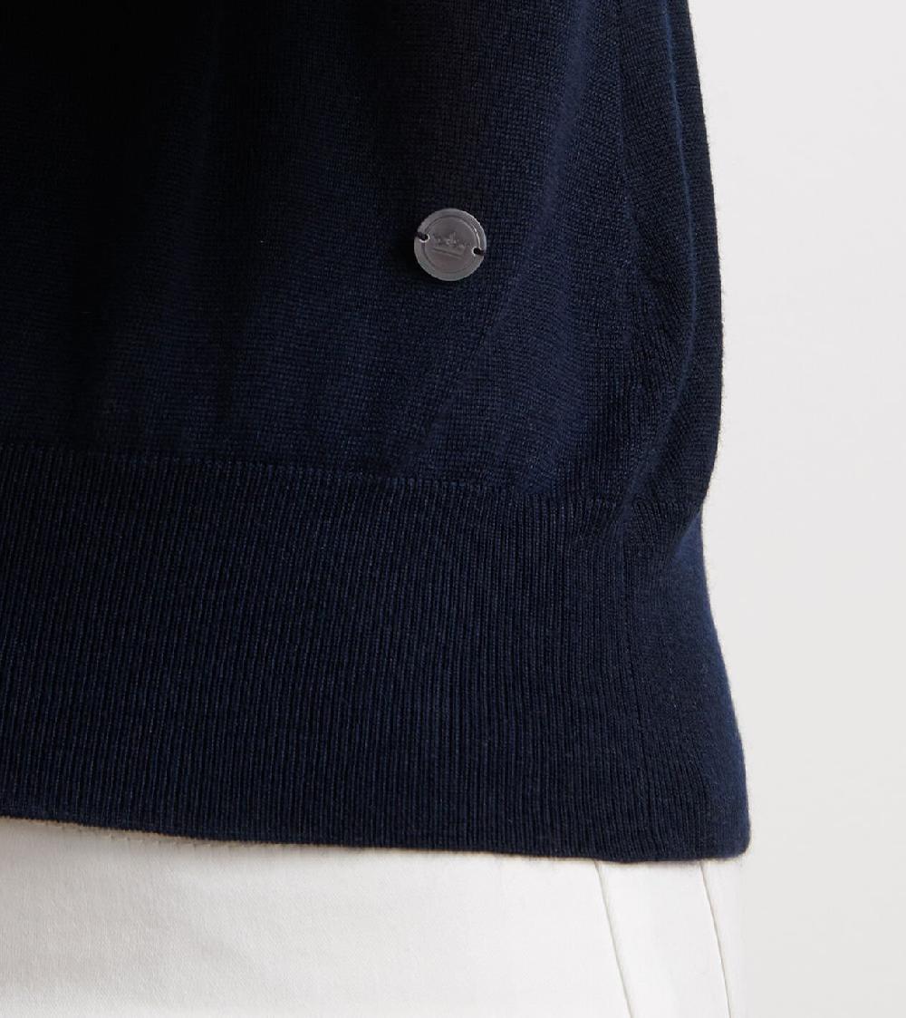 Peter Millar Corinne Collared Sweater Navy