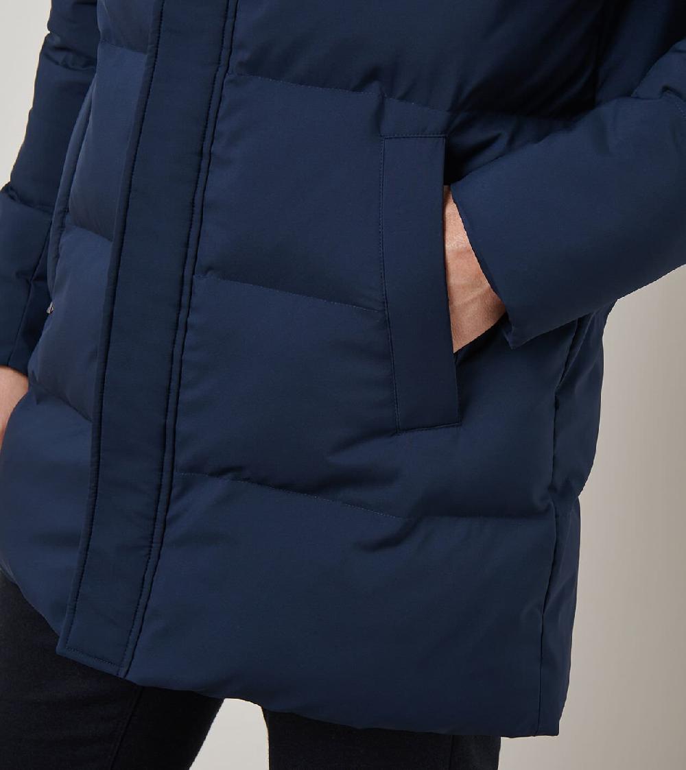 Peter Millar Cortina Quilted Parka Navy