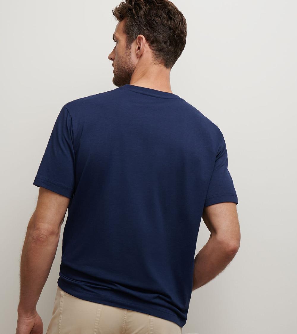 Peter Millar Crown Comfort Short-Sleeve Pocket Tee