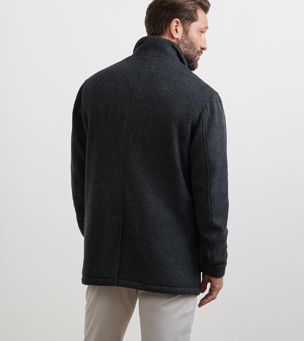 Peter Millar Crown Flex Merino City Coat Iron