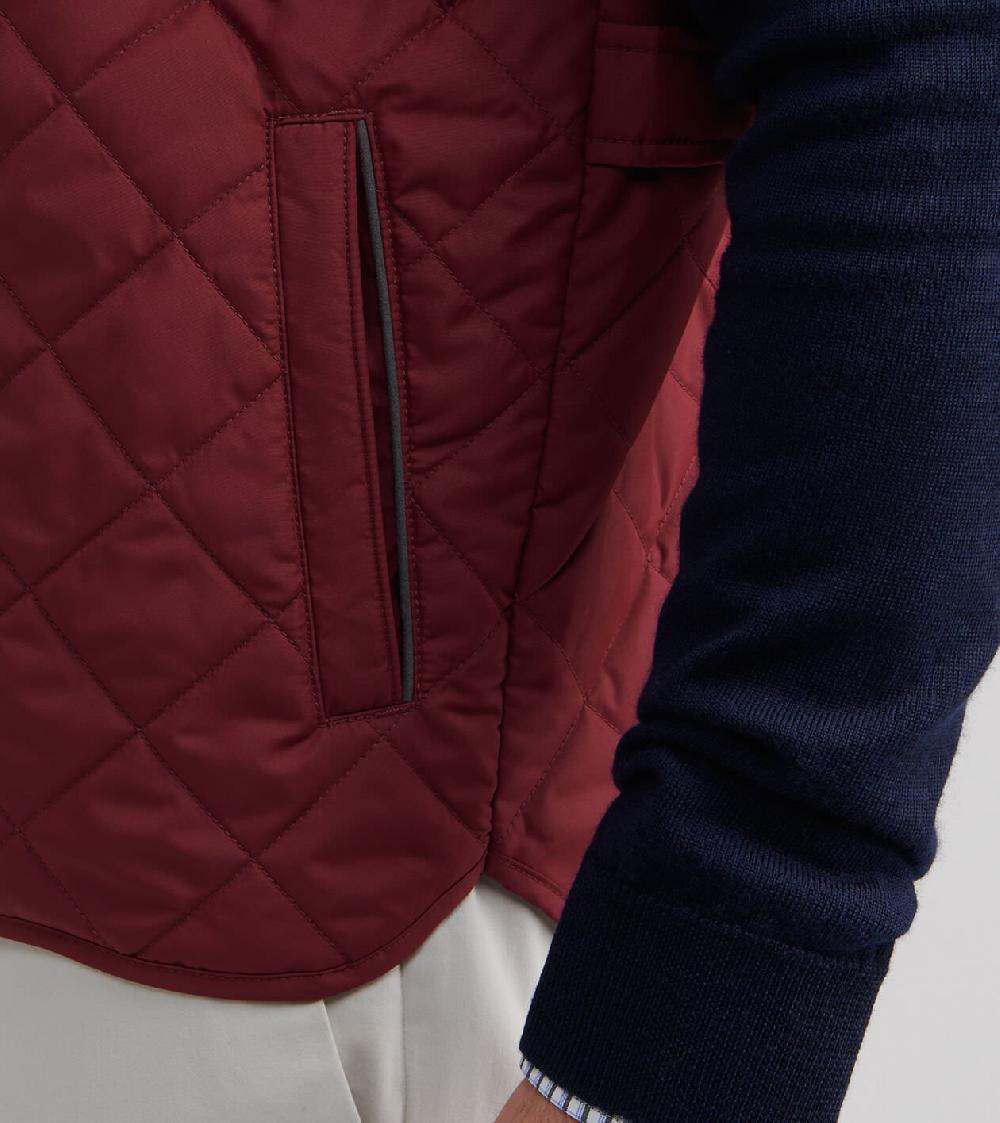 peter Millar Essex Vest Autumn Foliage
