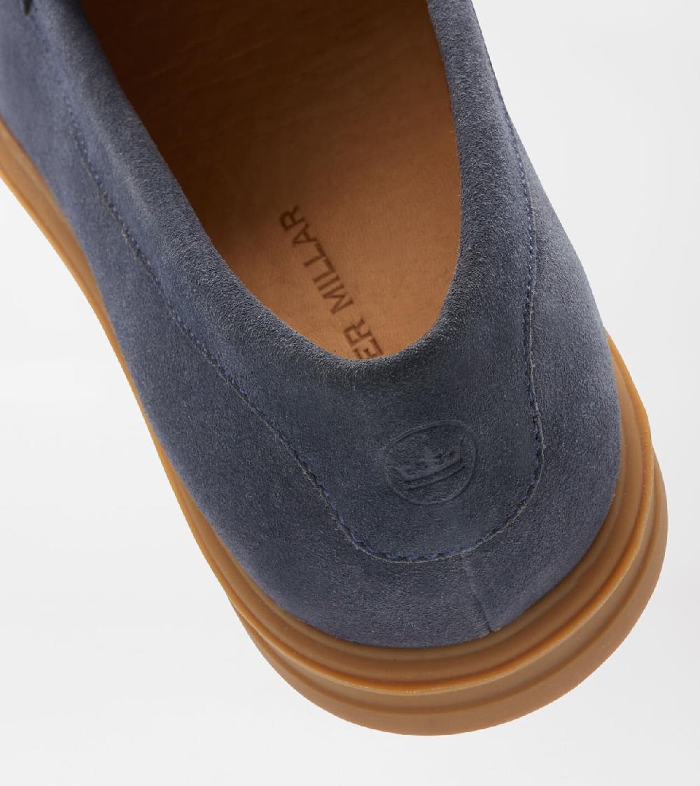 Peter Millar Excursionist Penny Loafer Avio Blue