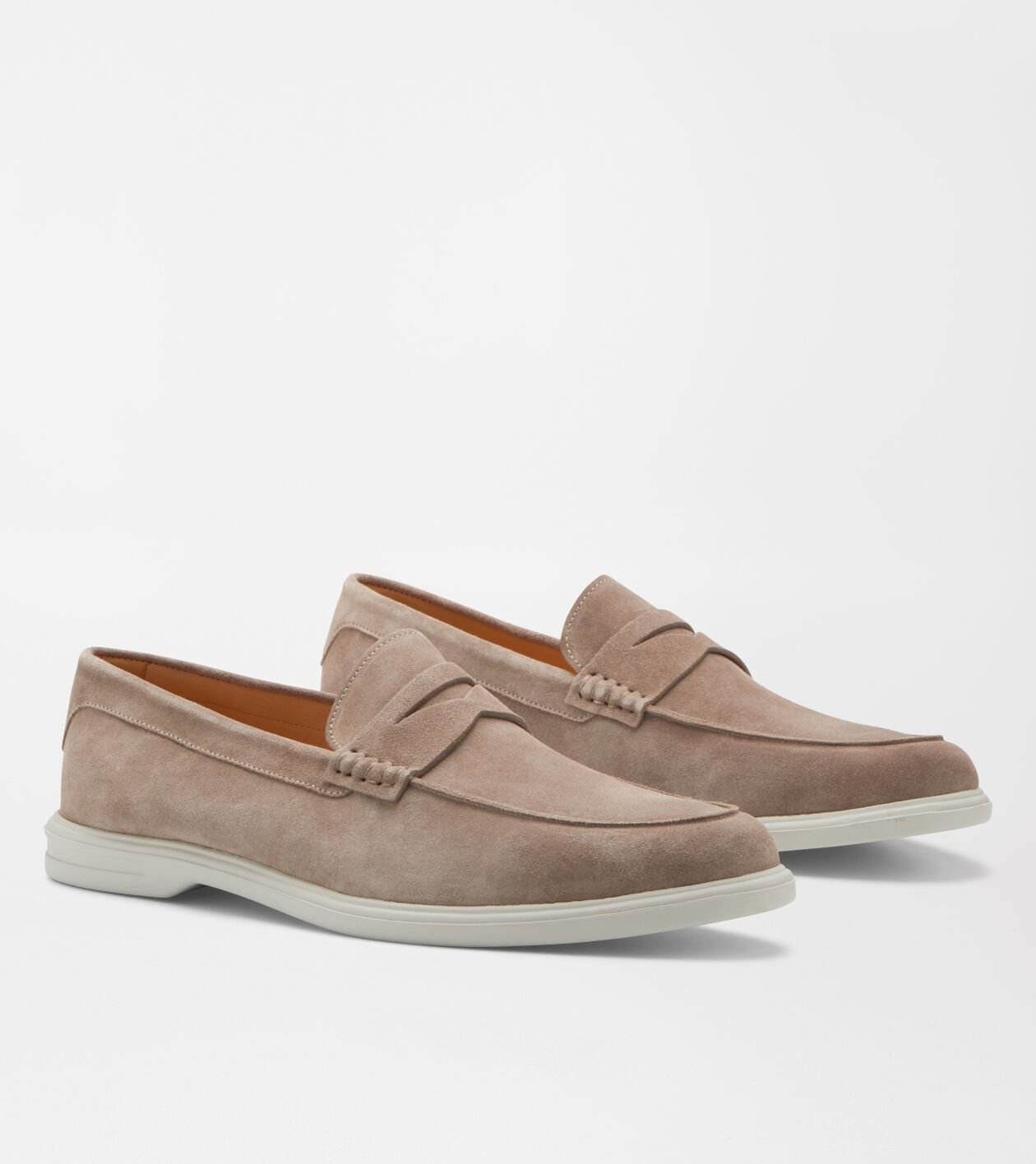 Peter Millar Excursionist Penny Loafer PEBBLE