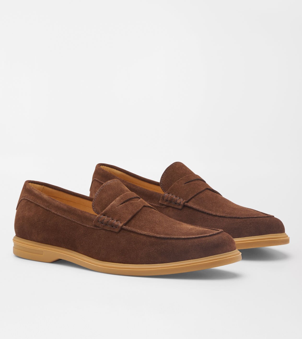 Peter Millar Excursionist Penny Loafer WALNUT