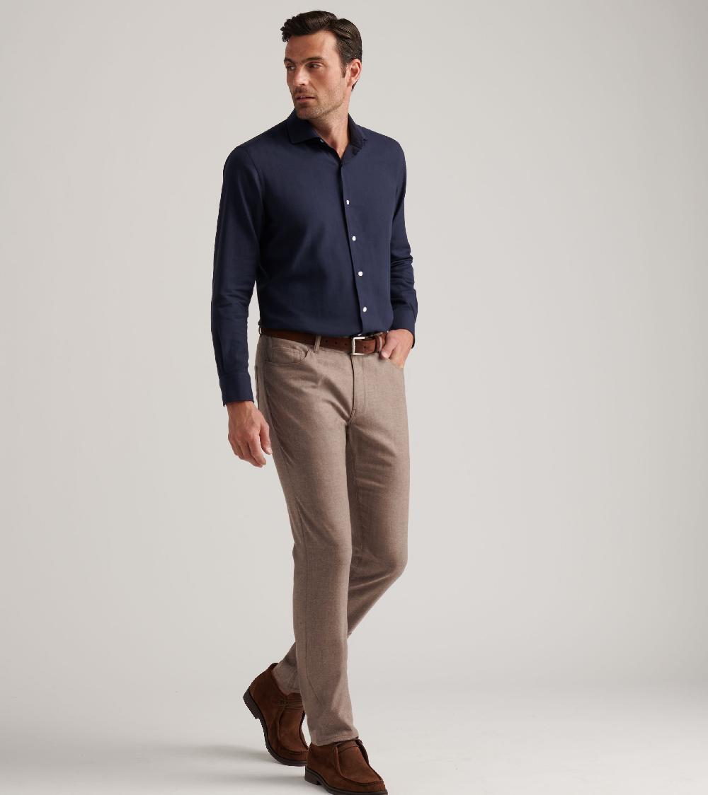 Peter Millar Excursionist Suede Belt WALNUT