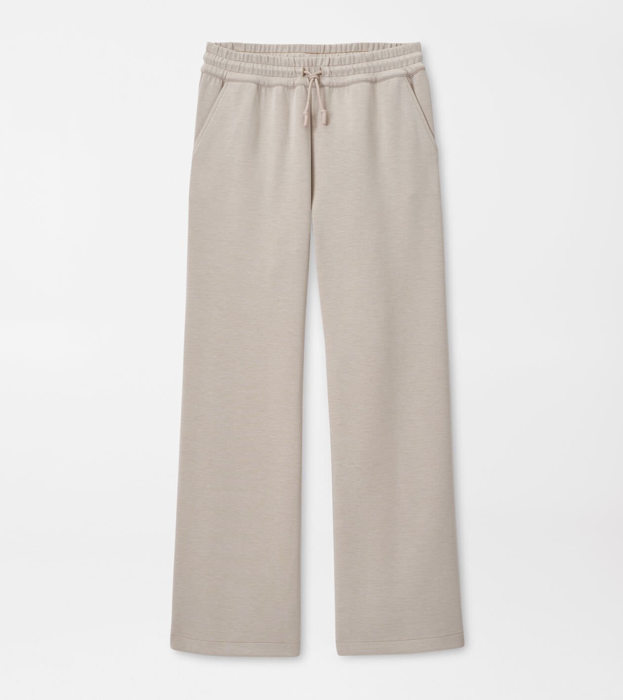 peter millar Flora Knit Mélange Track Pant PEBBLE