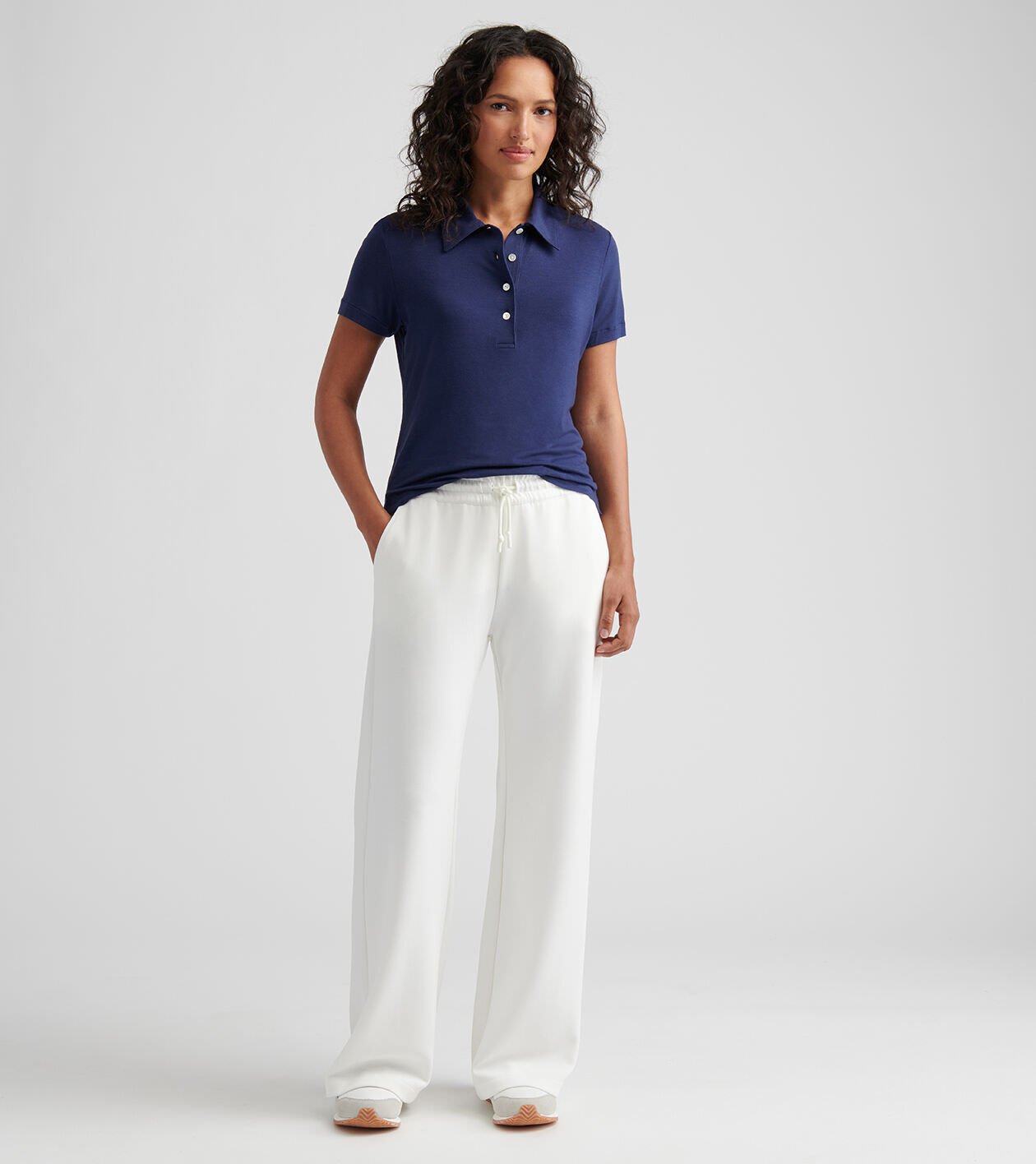 Peter Millar Flora Knit Track Pant SOFT WHITE
