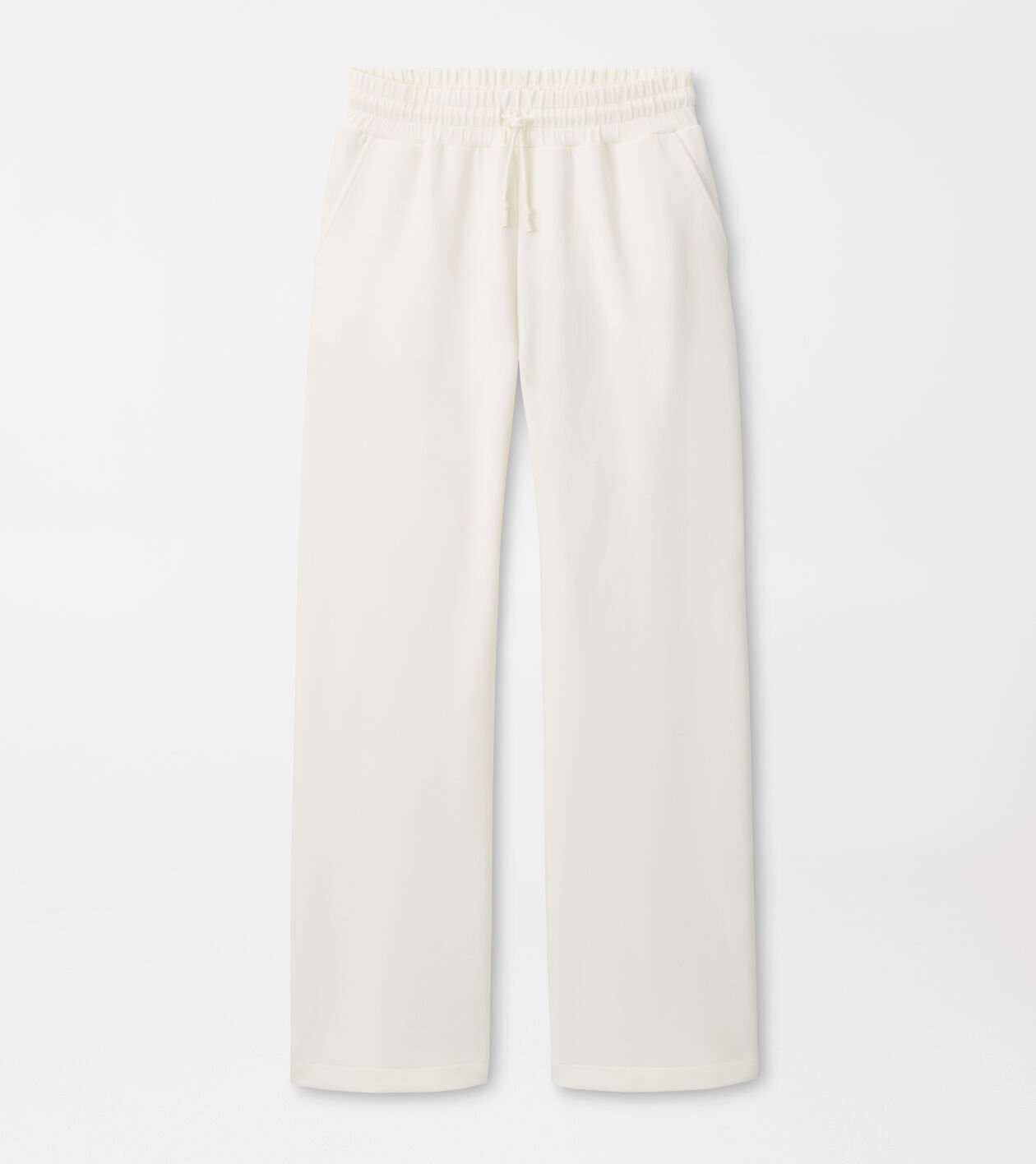 peter millar Flora Knit Track Pant SOFT WHITE