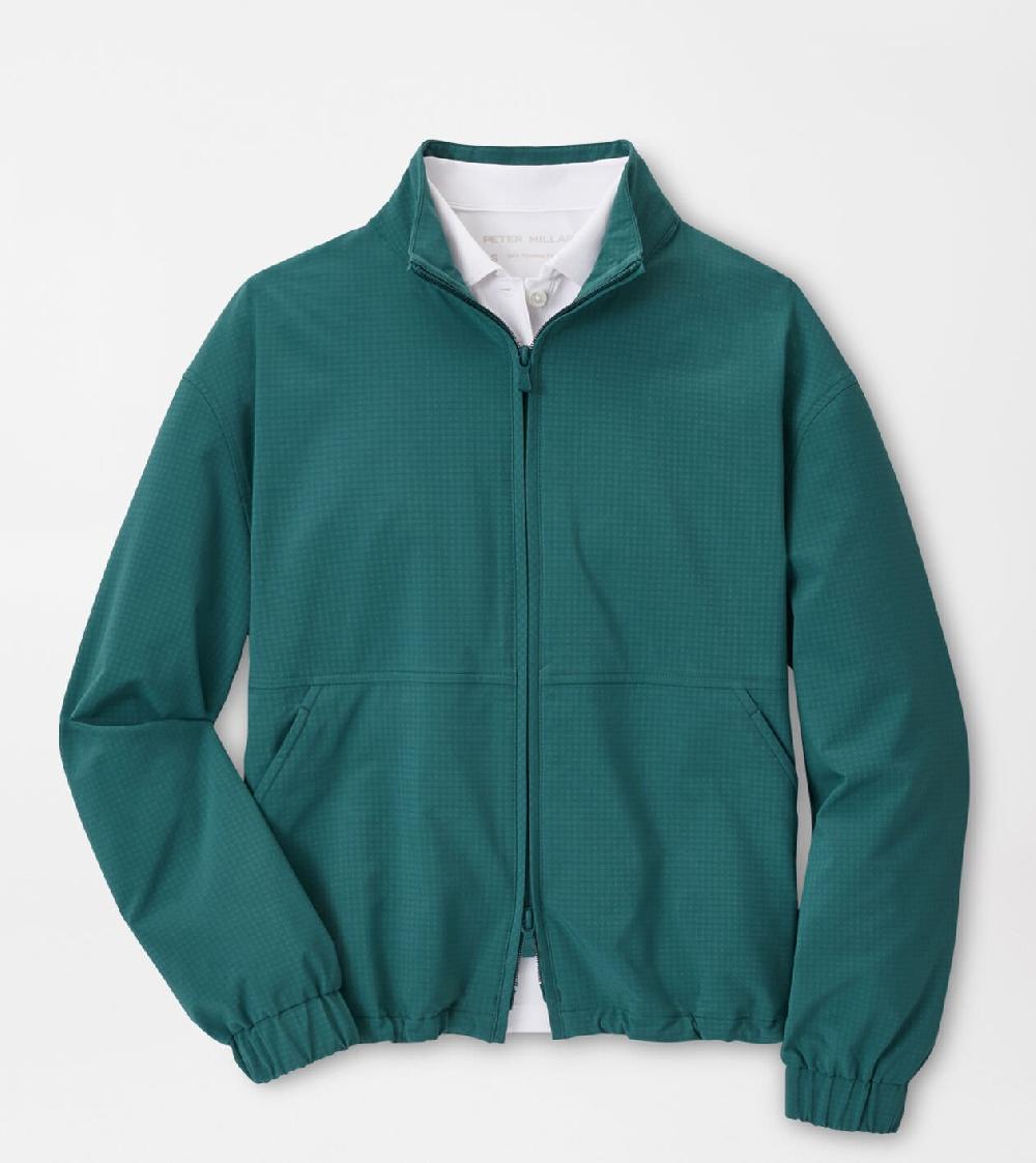 peter millar Gust Full-Zip Windbreaker DEEP JADE