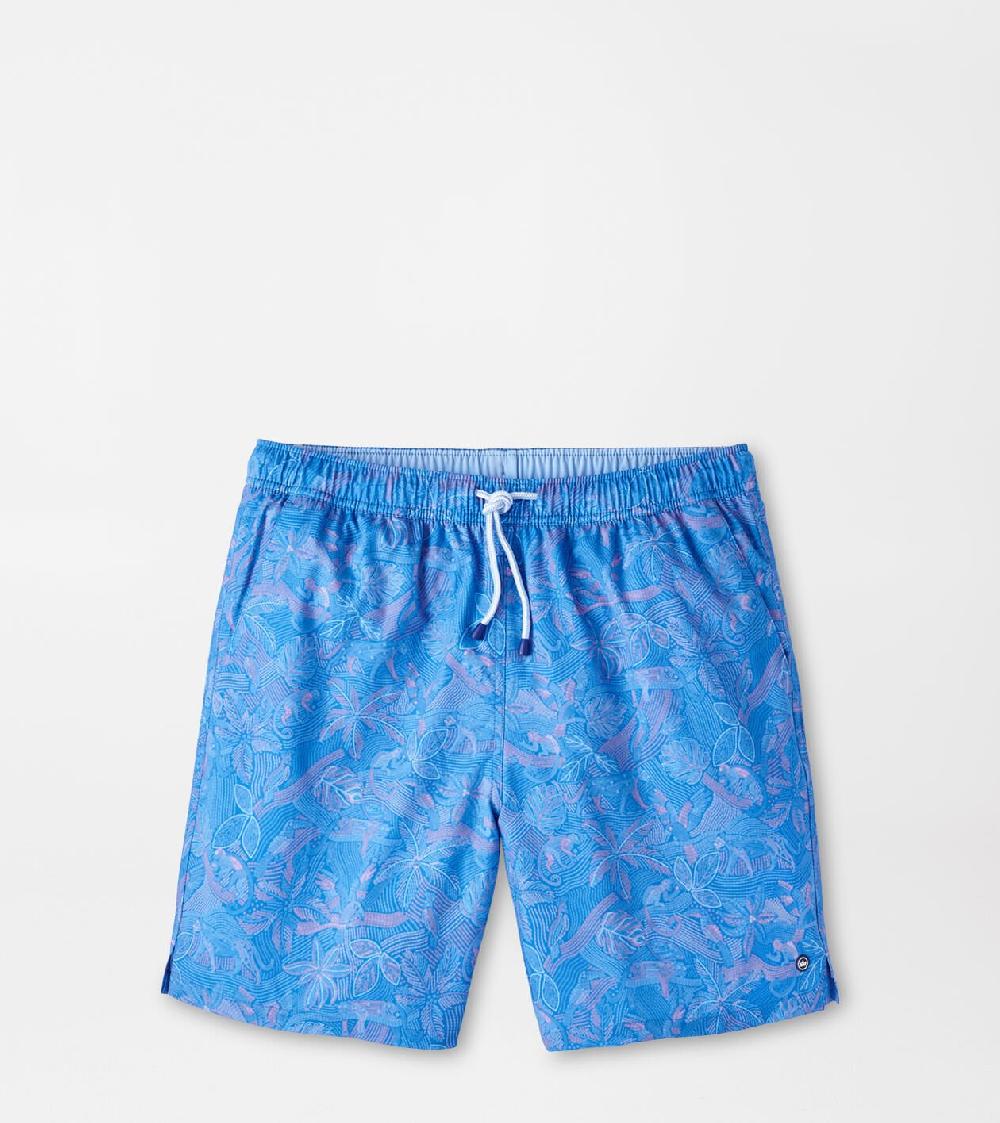 peter millar In The Canopy Swim Trunk Barracuda