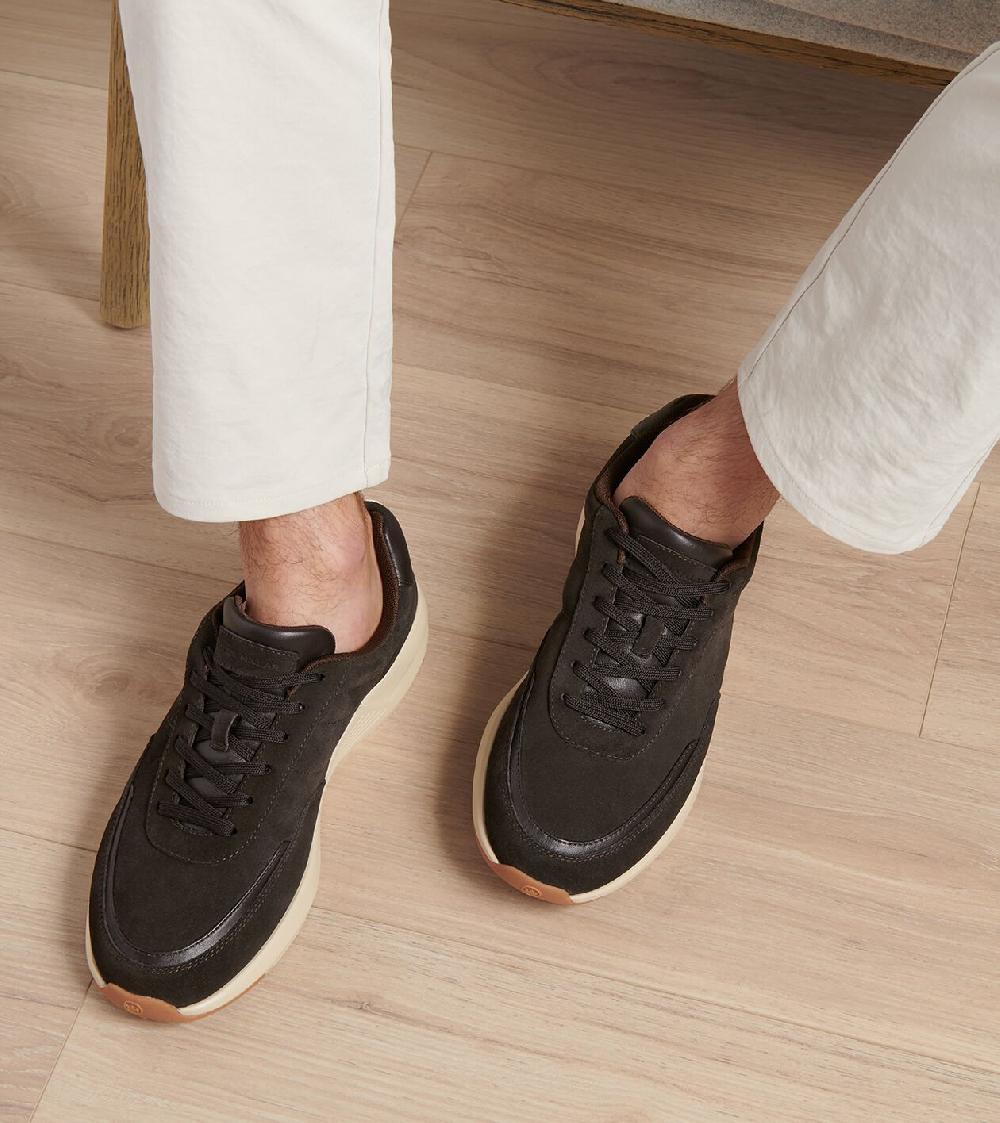 Peter Millar Journeyman Suede Sneaker Espresso