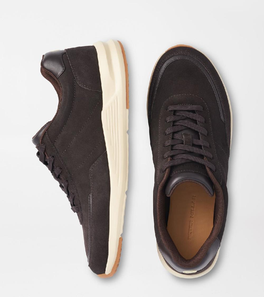 peter millar Journeyman Suede Sneaker Espresso