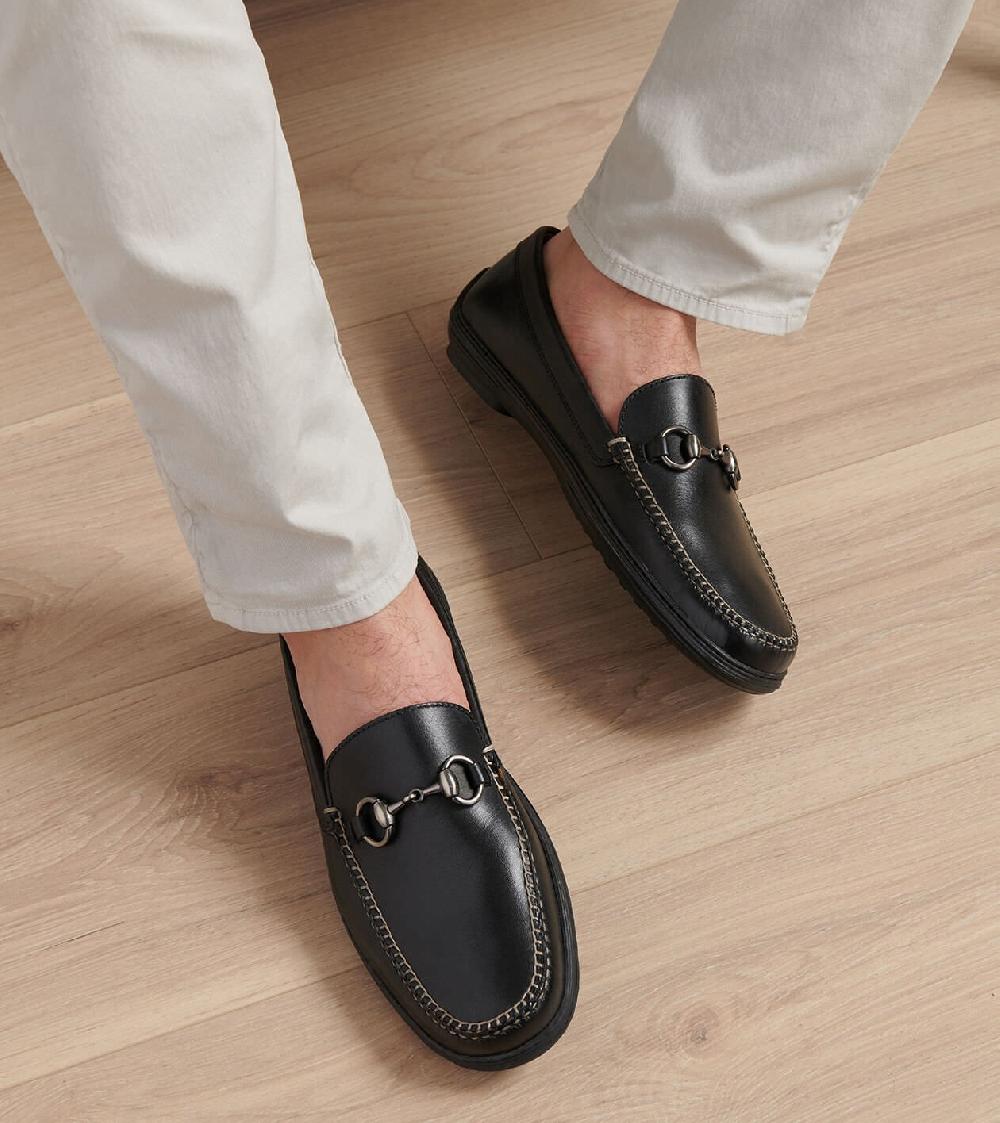 Peter Millar Kiely Driving Moccasin Black