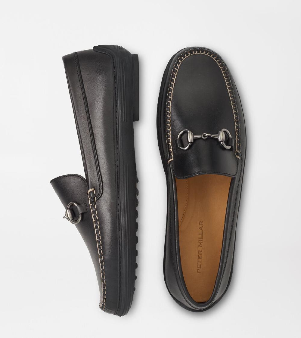 peter millar Kiely Driving Moccasin Black