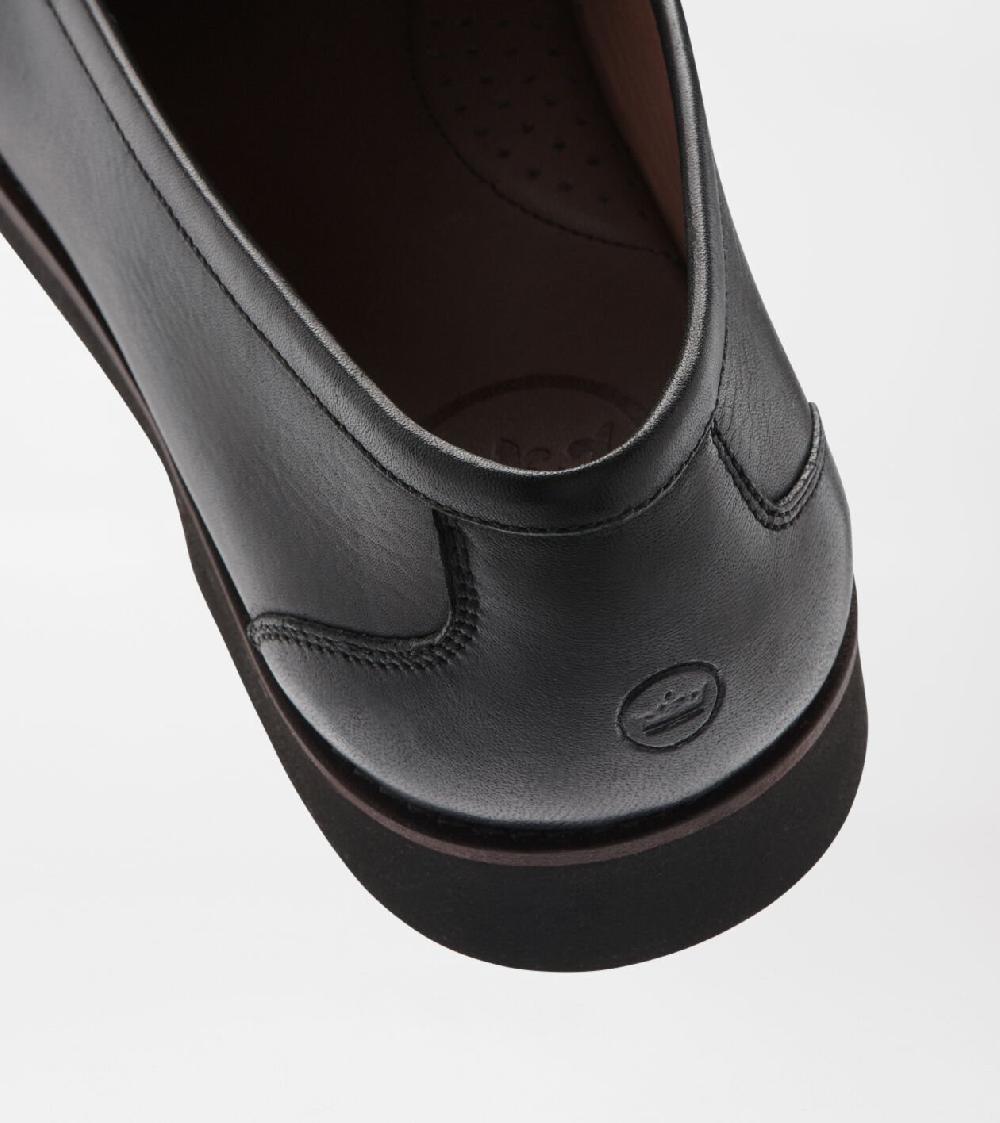 Peter Millar Leather Bit Loafer Black