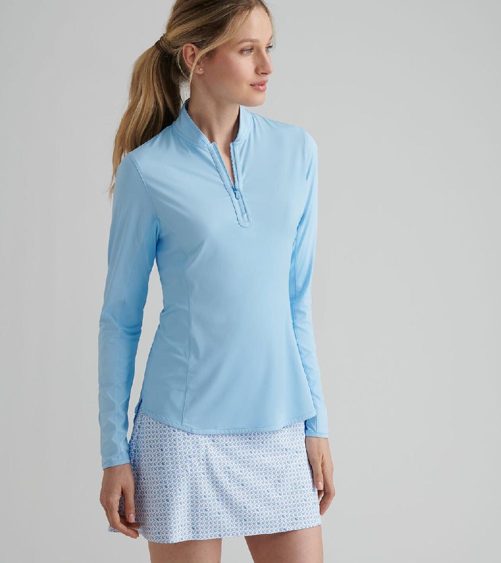 Peter Millar Lightweight Sun Shirt BLUE SOUND