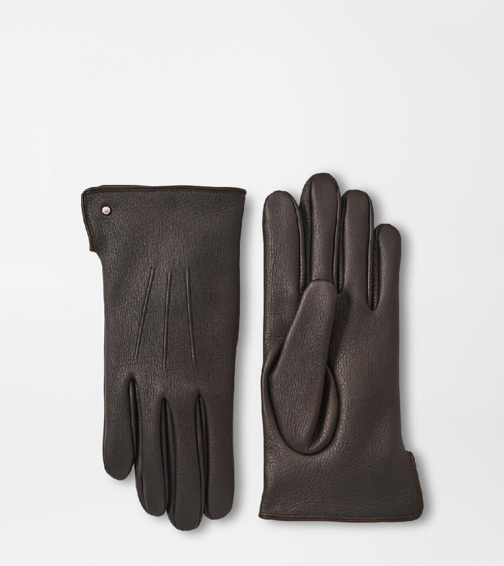 peter millar Madison Deerskin Glove Espresso