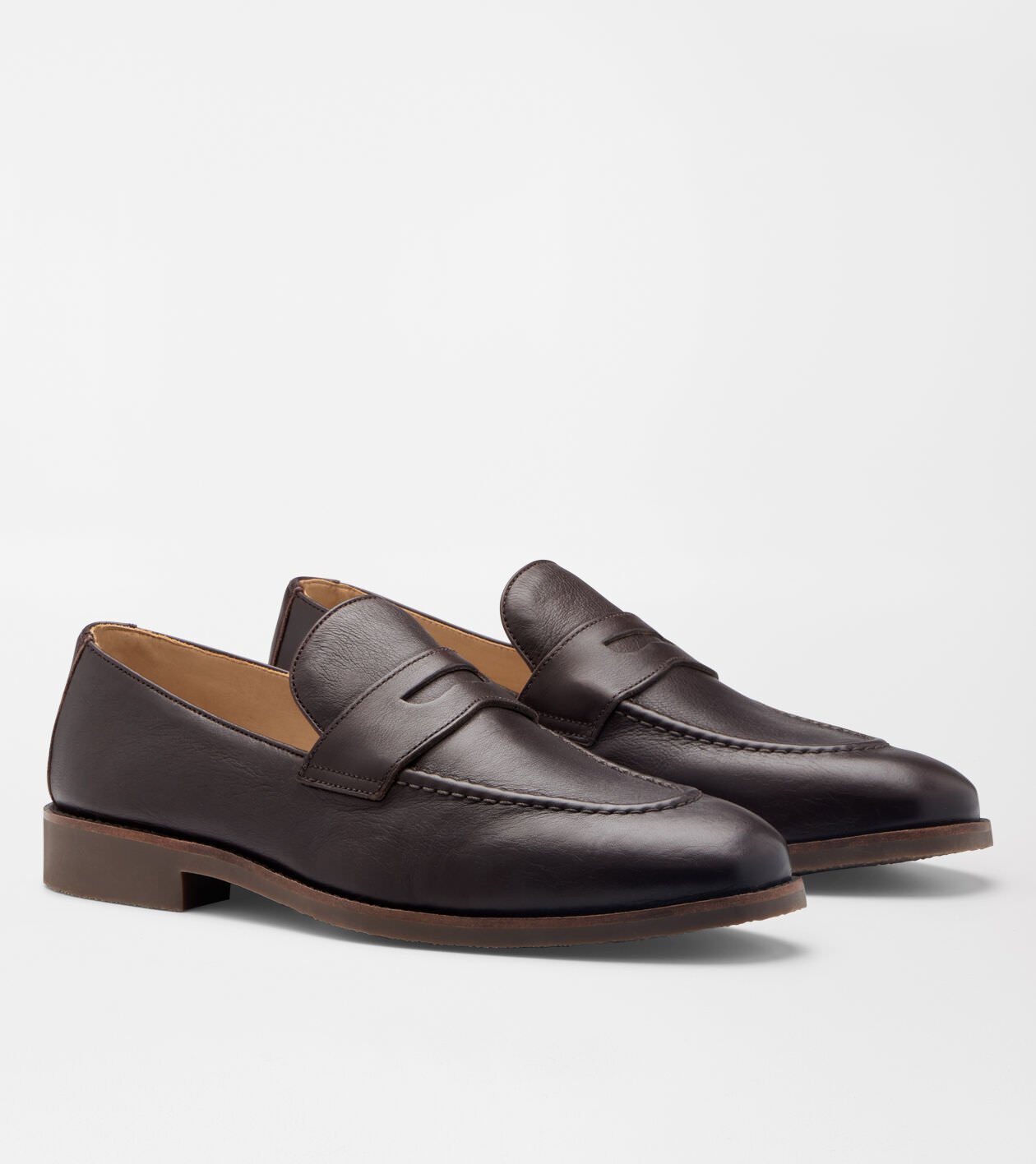 Peter Millar Madison Penny Loafer Chocolate