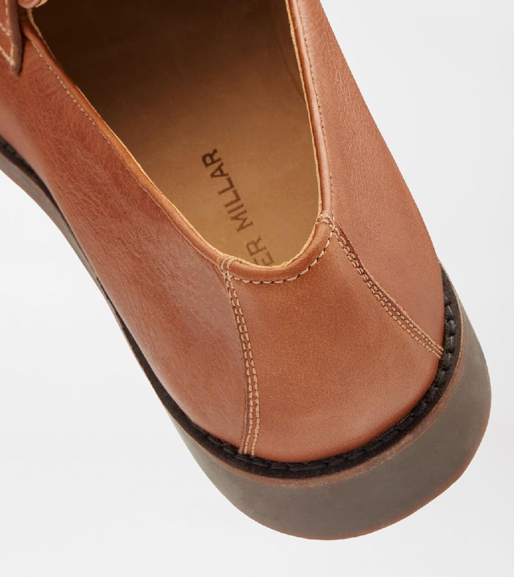 Peter Millar Madison Penny Loafer Cognac