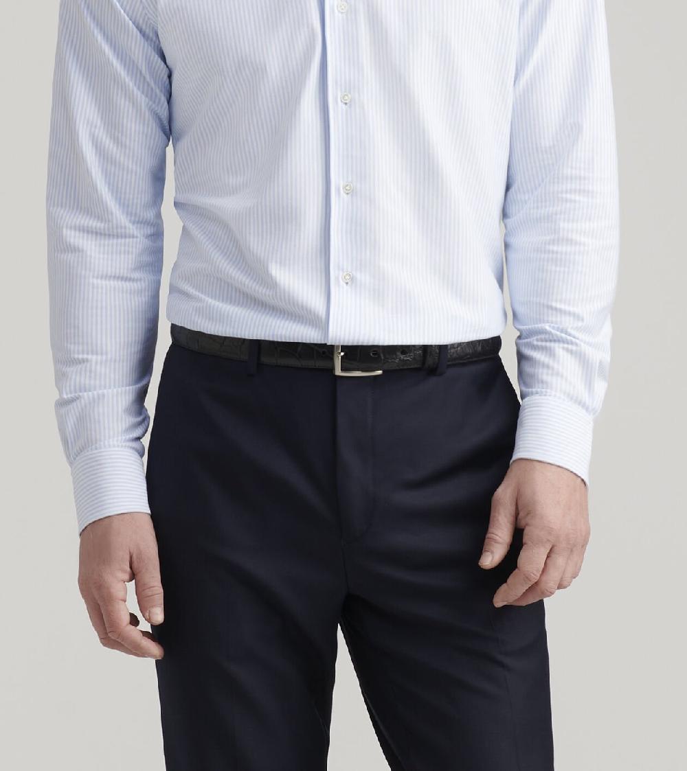 Peter Millar Martin Alligator Belt Black