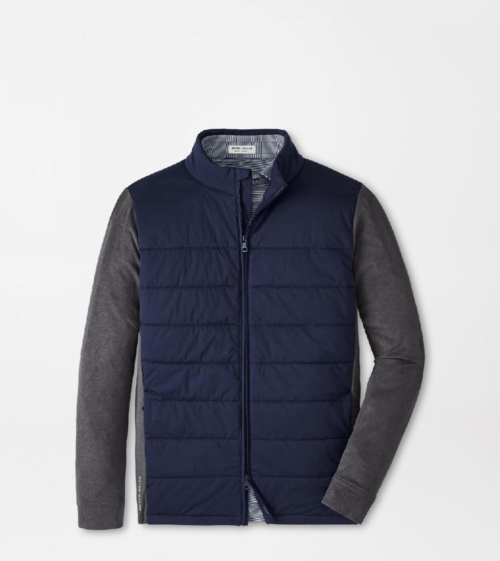 peter millar Merge Hybrid Fleece Jacket Navy