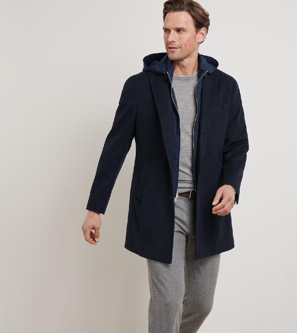 Peter Millar Oxford City Coat Navy