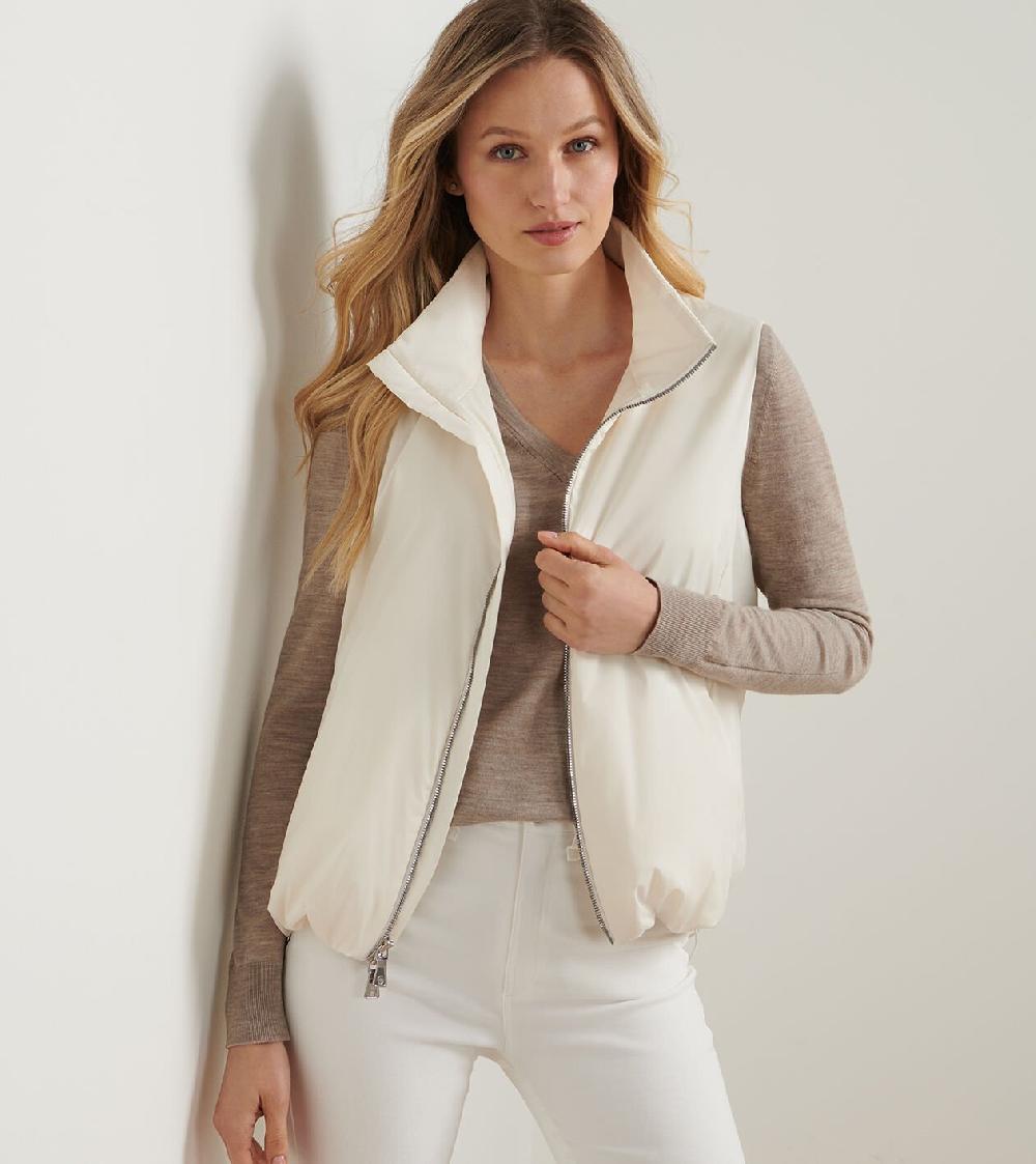 Peter Millar Robinson Insulated Vest Ivory