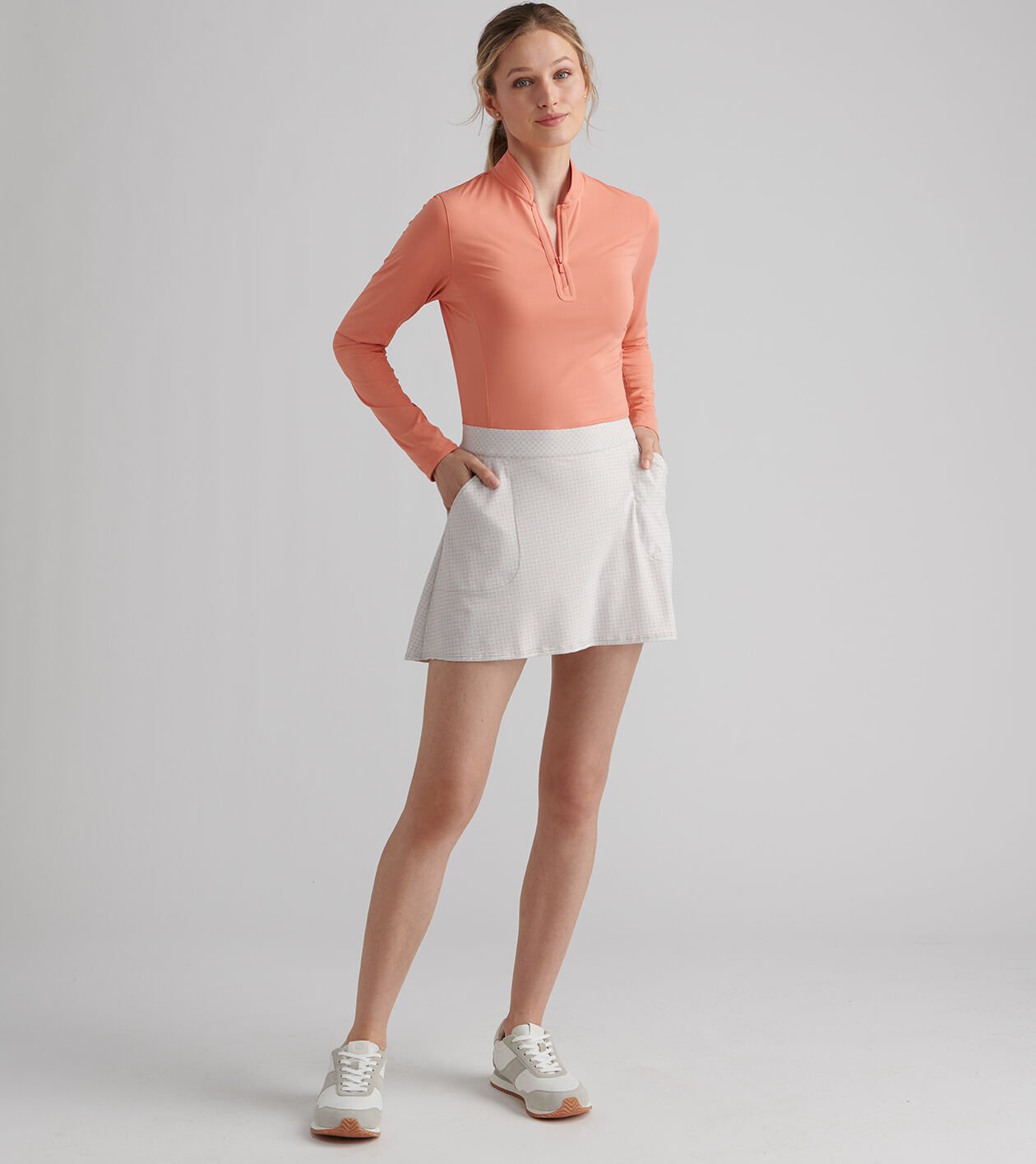 Peter Millar Sally Casa Capri Skort PEBBLE