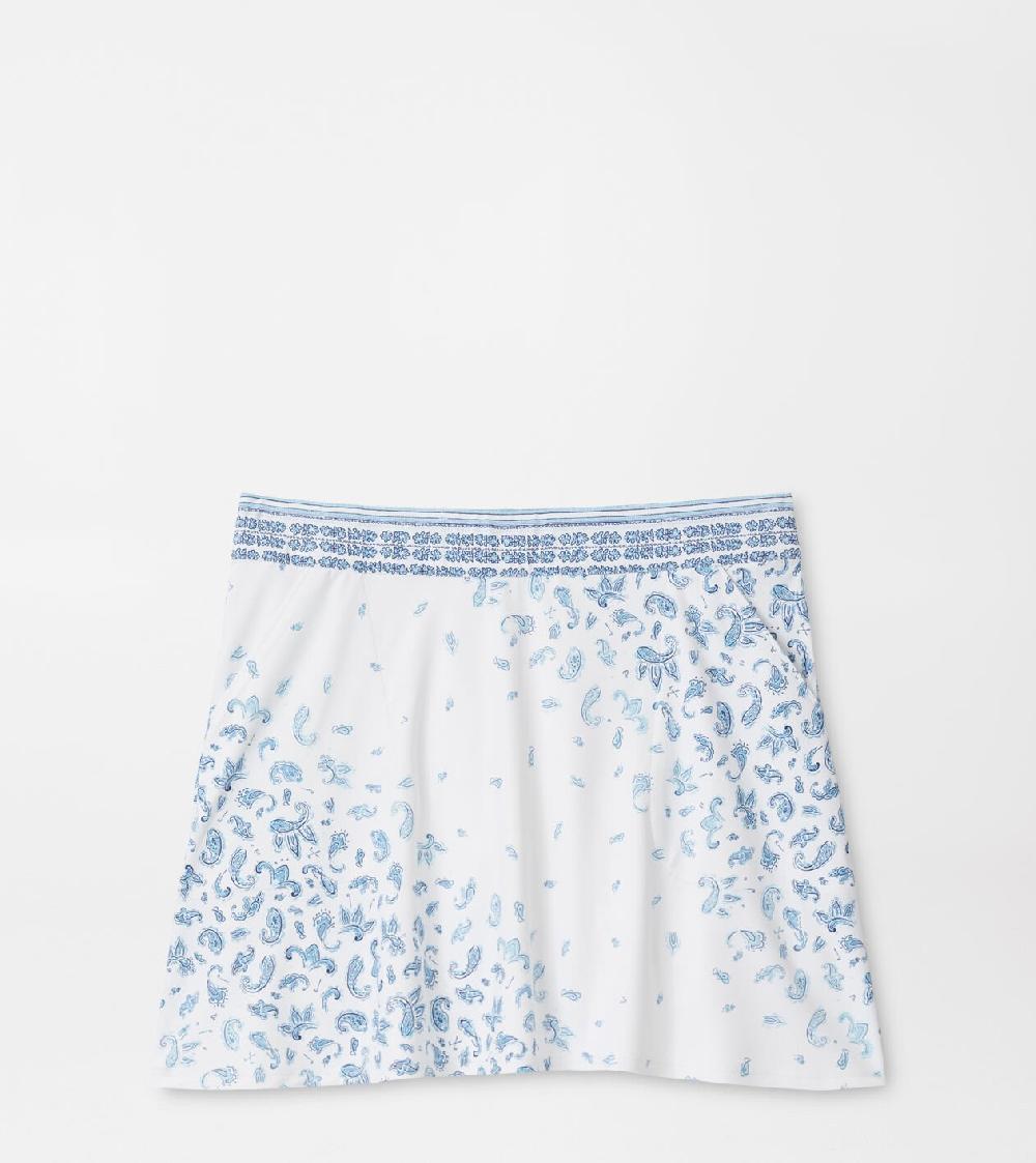peter millar Sally Par 3 Paisley Skort White