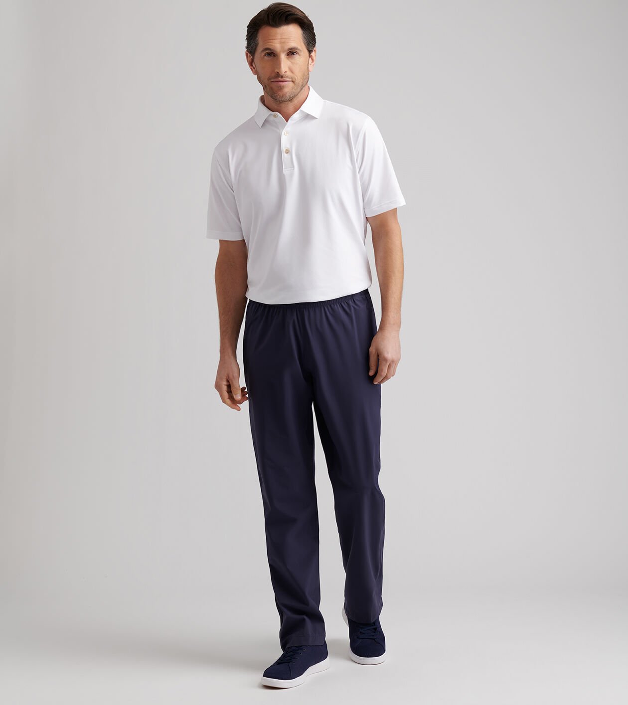 Peter Millar Shield Pull-On Rain Pant Navy