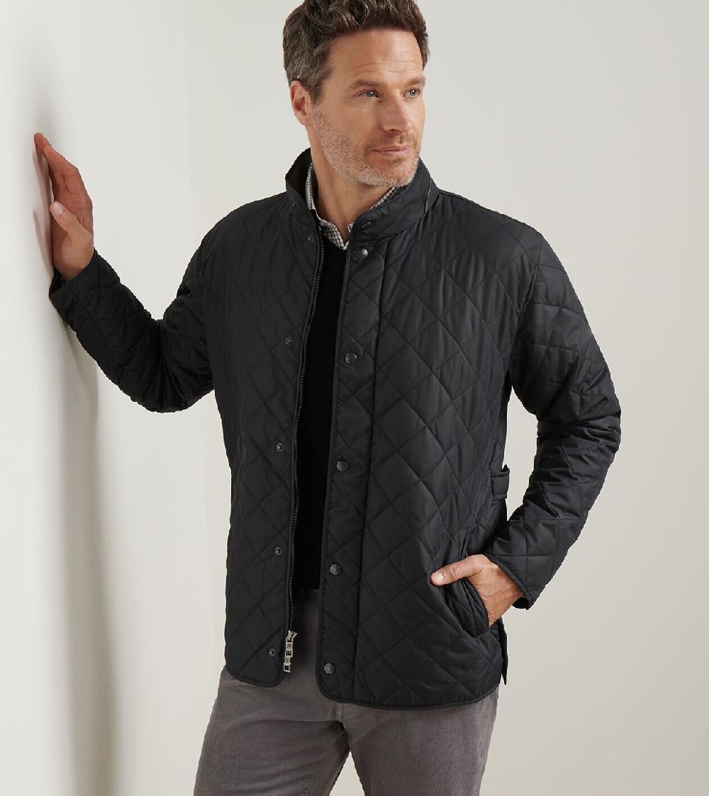 Peter Millar Suffolk Coat Black