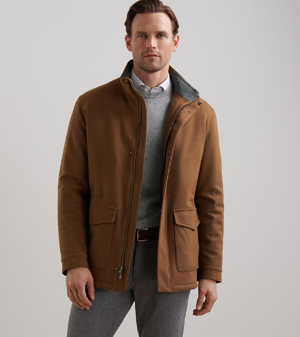 Peter Millar Tempest Coat Tawny