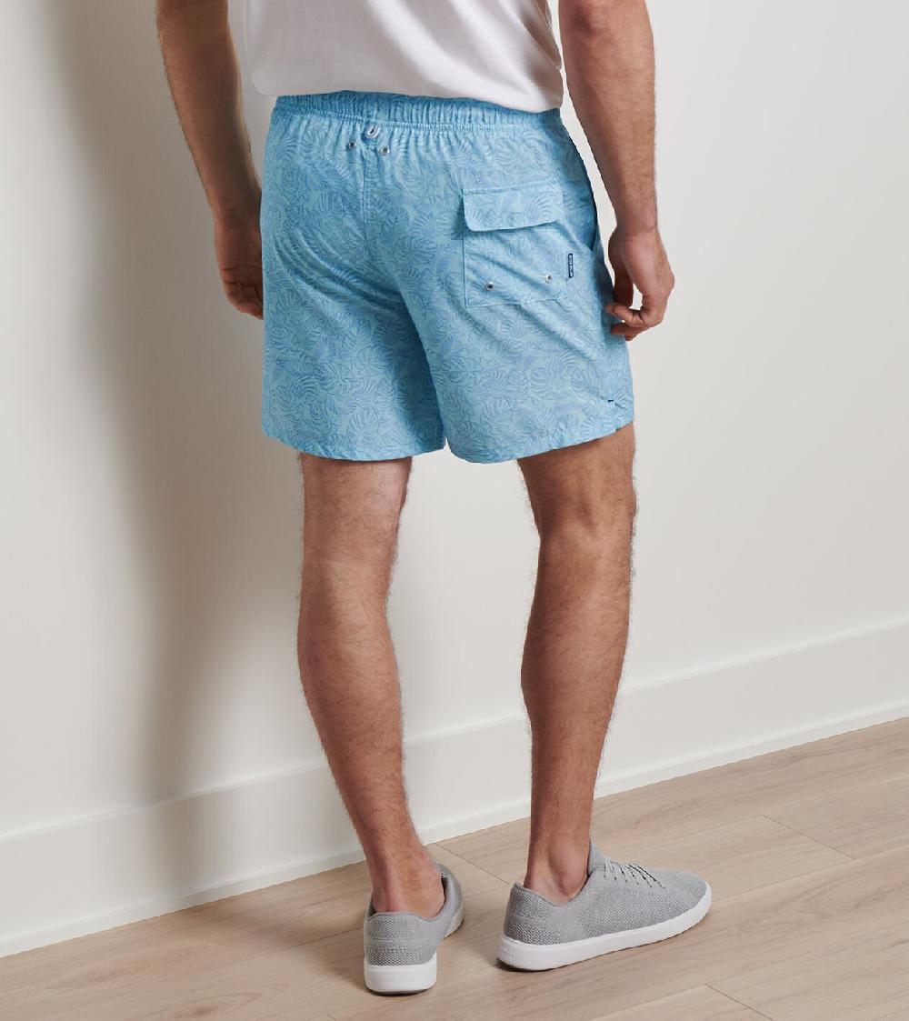 Peter Millar Tropics Swim Trunk CABANA BLUE