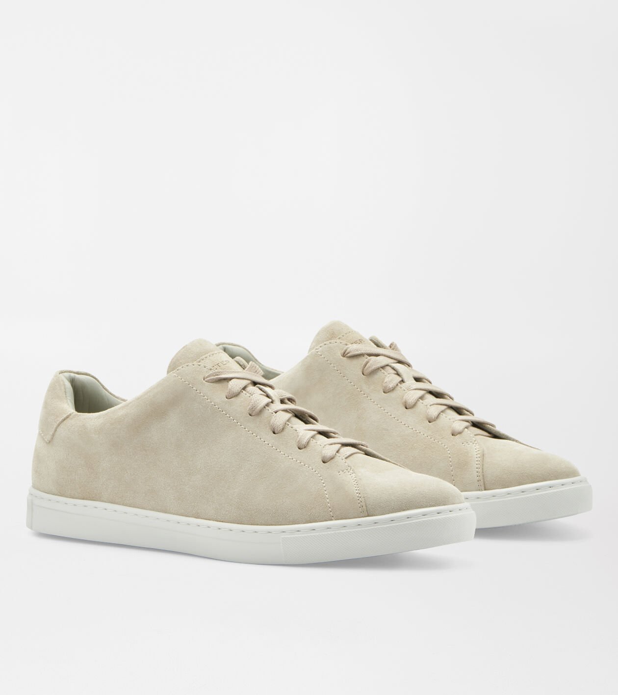 Peter Millar Vantage Lite Suede Sneaker Beige