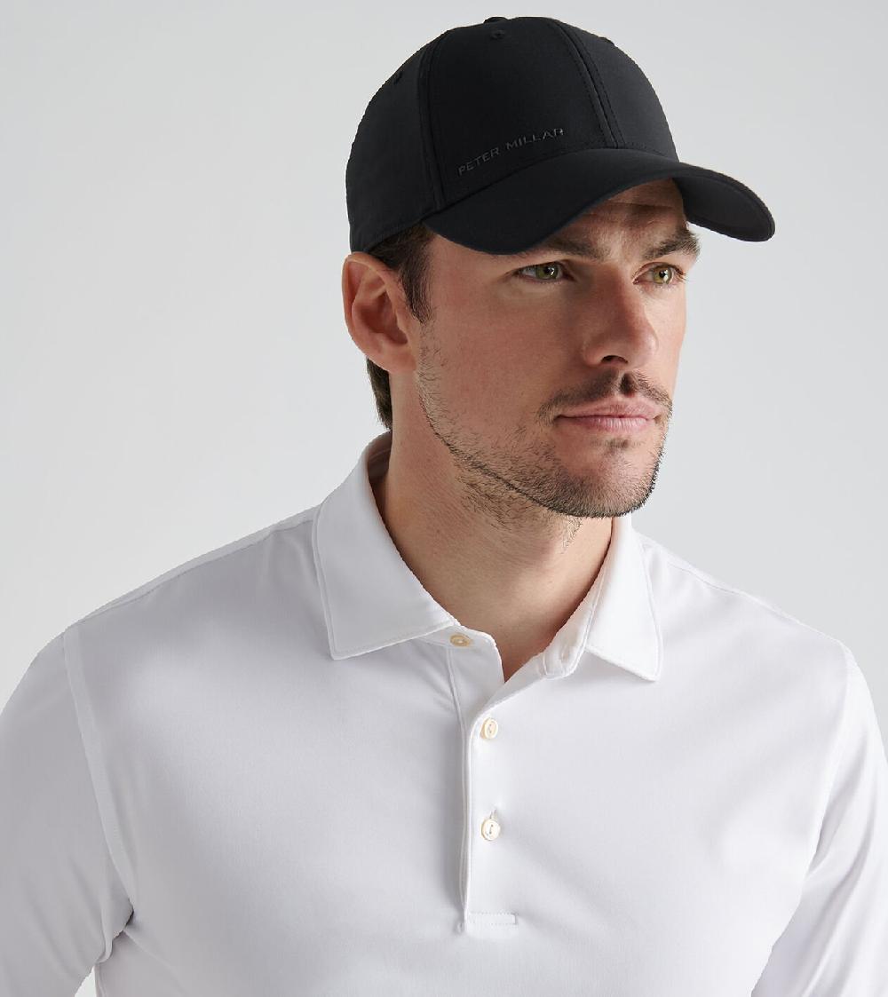 Peter Millar Pursuit Performance Peter Millar Hat Black
