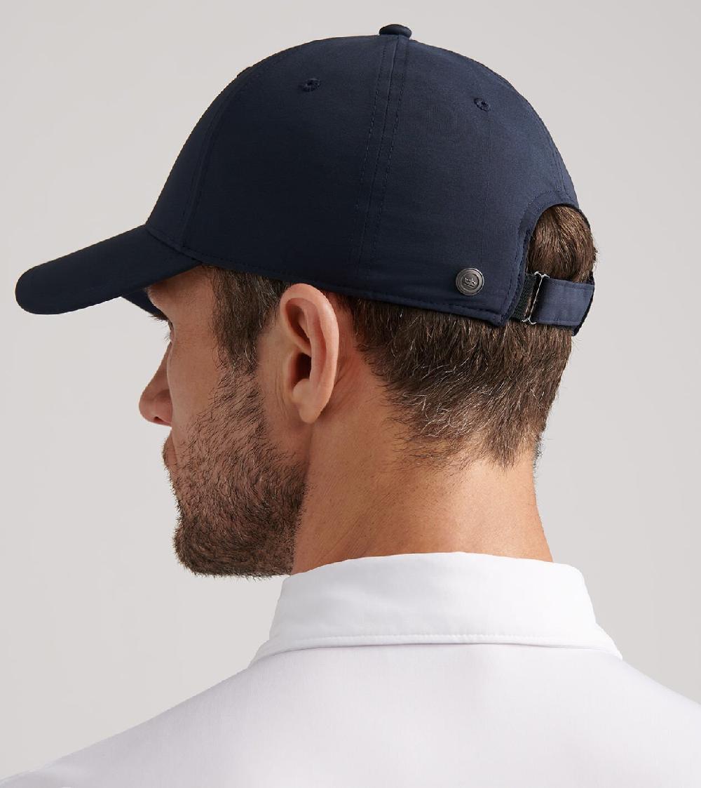 Peter Millar Pursuit Performance Stacked Logo Hat Navy