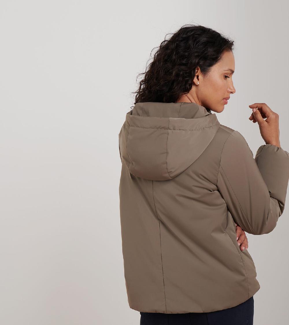 Peter Millar Robinson Insulated Jacket With Hood FALLEN LEAF