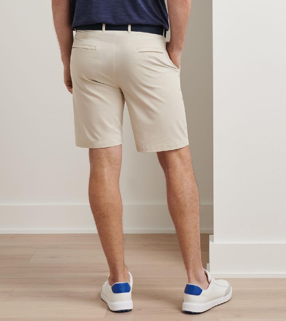 Peter Millar Shackleford Performance Hybrid Short Sand