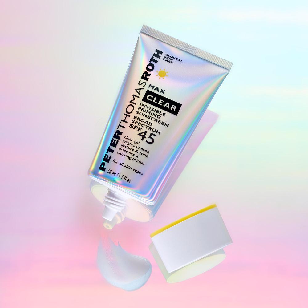 Peter Thomas Roth Max Clear Invisible Priming Sunscreen Broad Spectrum SPF 45