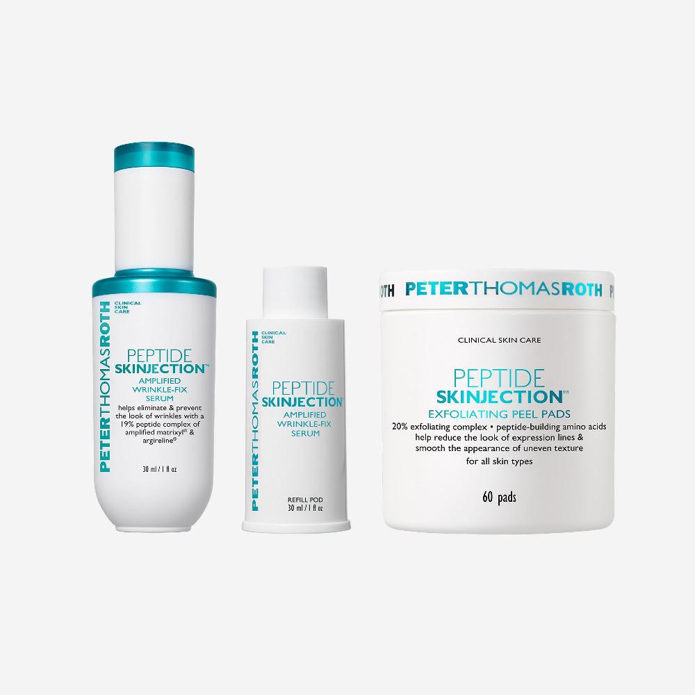 peter thomas roth Peptide Skinjection Routine Essentials 3-Piece Bundle