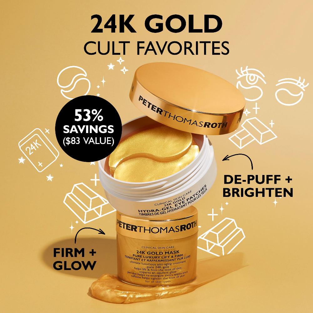 Peter Thomas Roth 24K Gold Glow-Up 2-Piece Kit