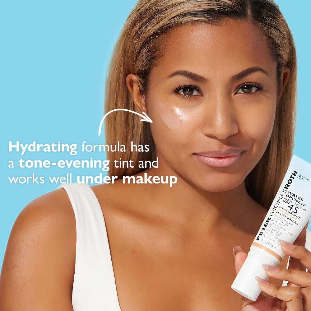 Peter Thomas Roth Water Drench Broad Spectrum SPF 45 Hyaluronic Cloud Sheer Tint Moisturizer