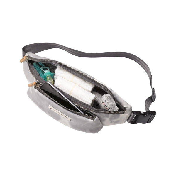 Petunia Pickle Bottom All-Around Belt Bag In Smoke Swirl Tie Dye